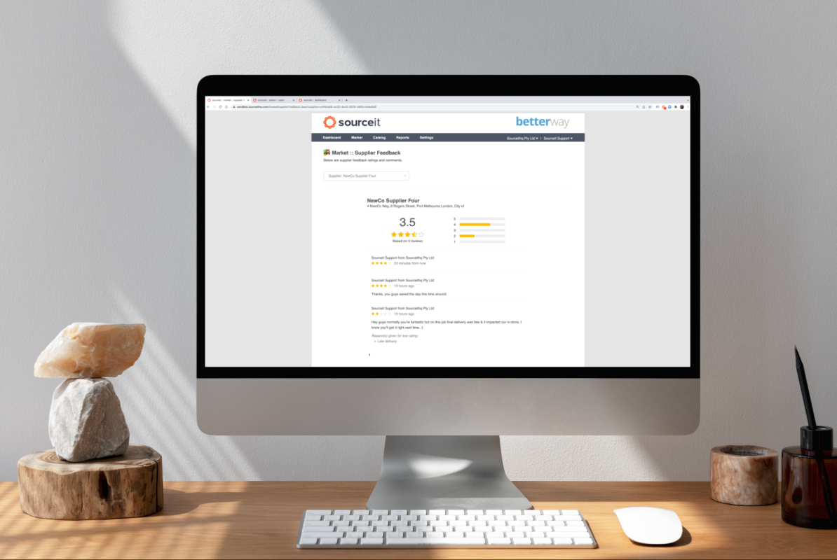 Make a difference with supplier feedback